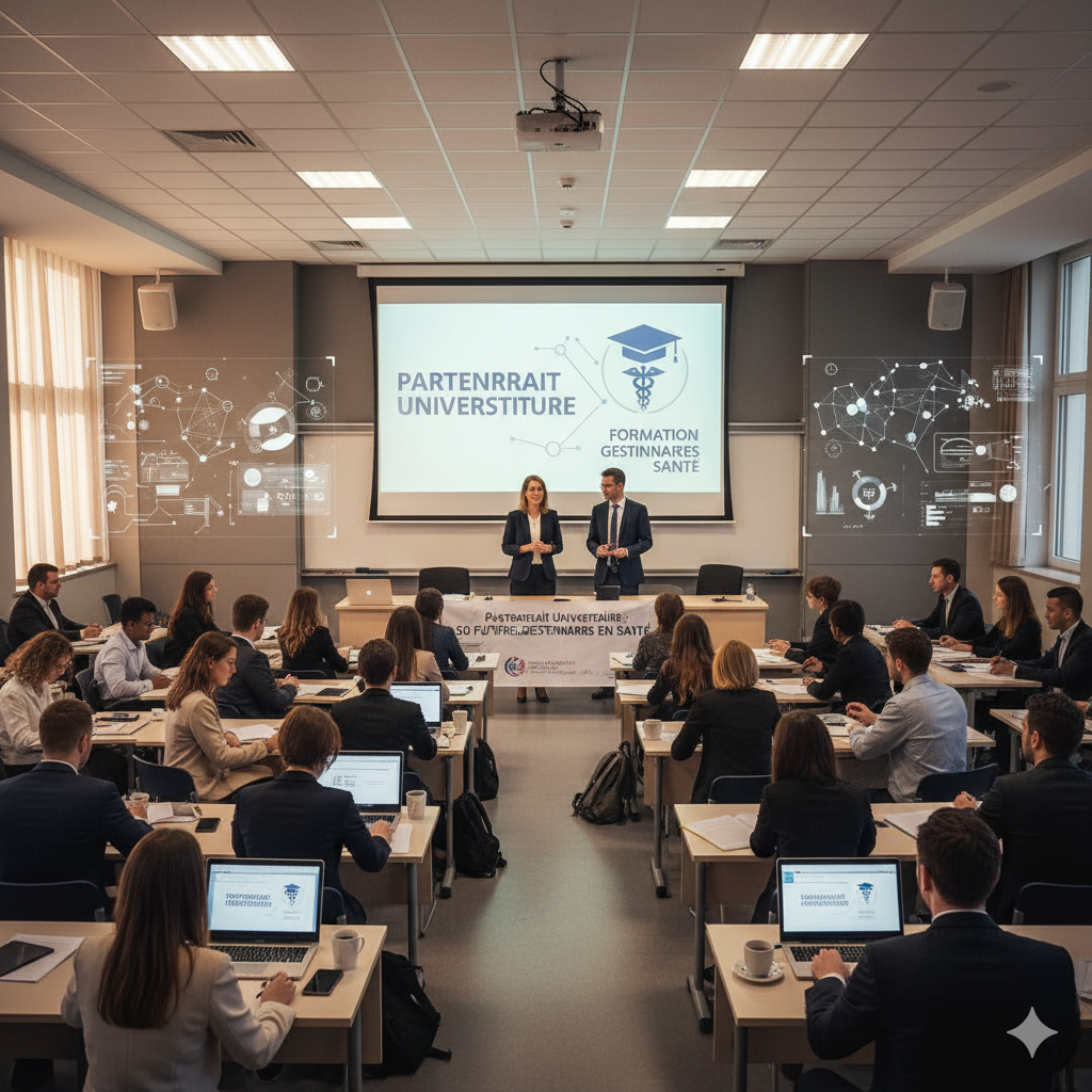 Partenariat universitaire : formation de 50 gestionnaires santé