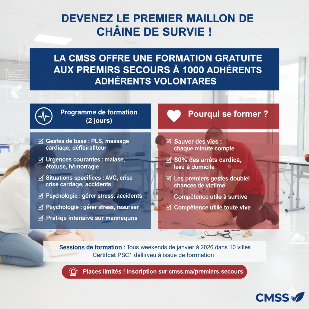 Formation premiers secours : devenez sauveteur !